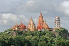 Temple On The Mountain Stock Image Temple On The Mountain Stock Image
