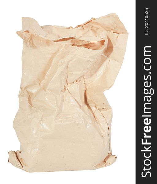 Picture of a old paper bag