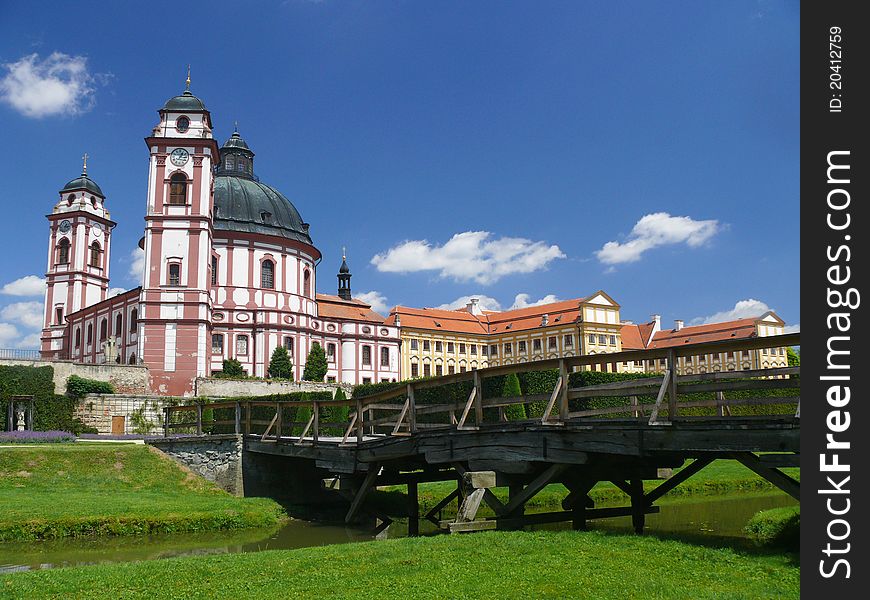 Castle Jaromerice nad Rokytnou in Czech Republic