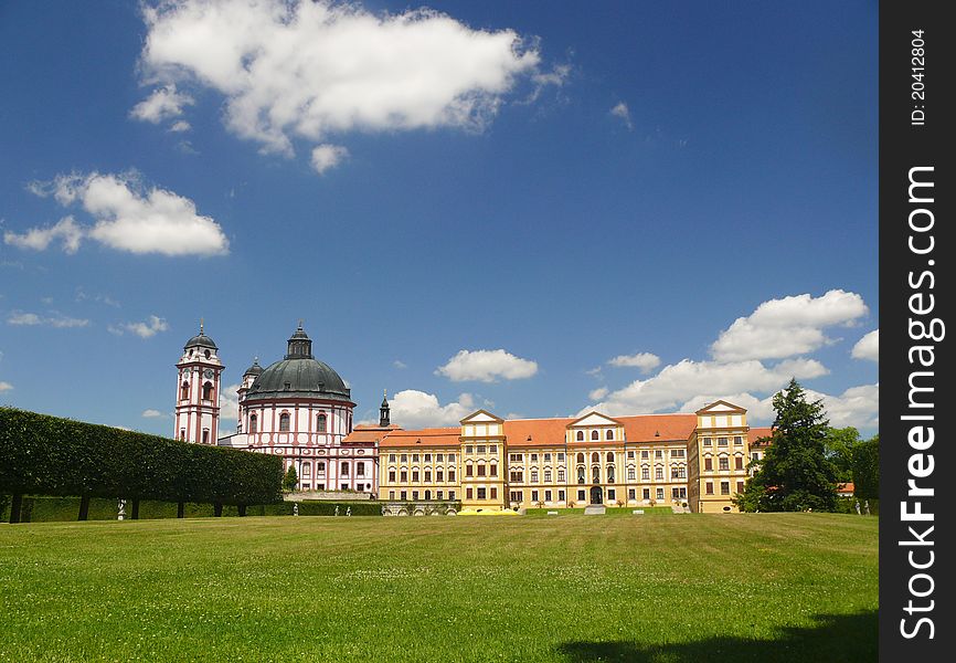 Castle Jaromerice nad Rokytnou in Czech Republic