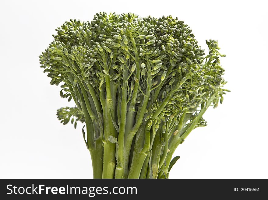 Bunch of fresh biological broccoli