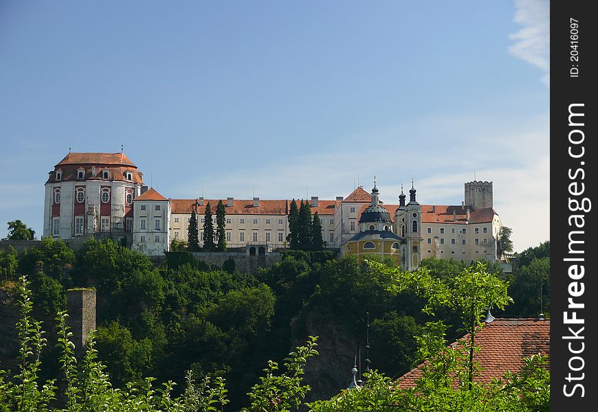 Castle Vranov nad Dyji in Czech Republic