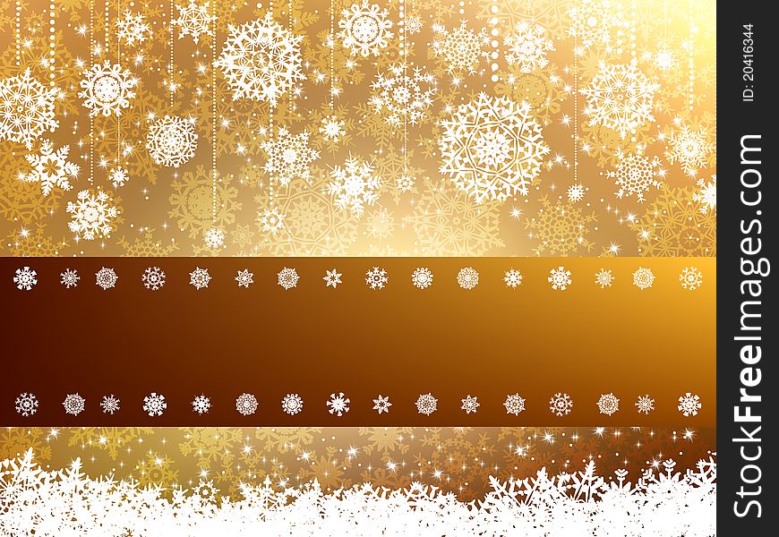 Elegant christmas background. EPS 8 file included