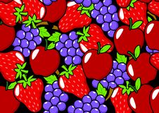 Fruits Pattern Stock Image Fruits Pattern Stock Image
