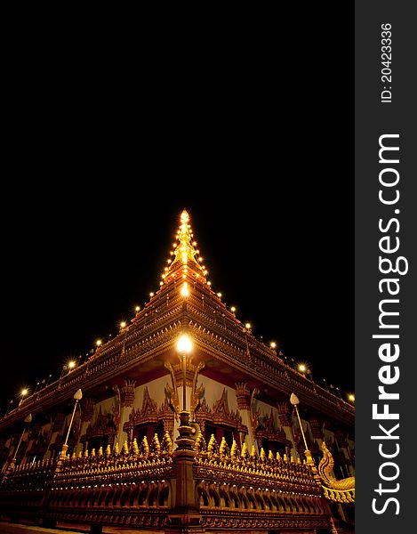Wat Nong Waeng Temple, Thai Royal Temple.