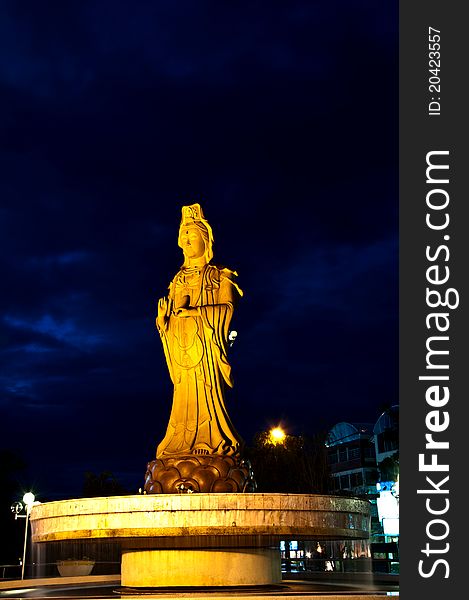 Guan Yin Image, Goddess Of Mercy. Thailand