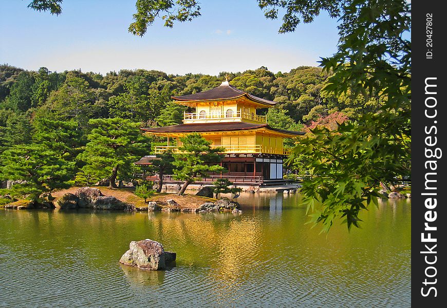 Golden Temple Or Golden Pavillion