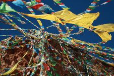 Tibetan Prayer Flags Royalty Free Stock Photo Tibetan Prayer Flags Royalty Free Stock Photo