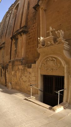 Crypt Entrance Royalty Free Stock Images