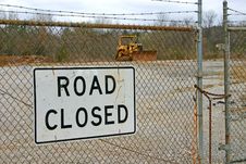 Road Closed Stock Images Road Closed Stock Images