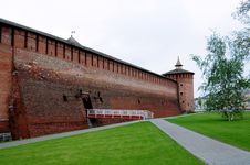 Walls Of The Ancient Kremlin Royalty Free Stock Images Walls Of The Ancient Kremlin Royalty Free Stock Images