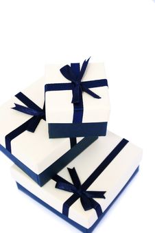 Present Boxes Royalty Free Stock Image Present Boxes Royalty Free Stock Image