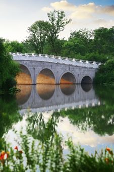 Arch Bridge Royalty Free Stock Photo