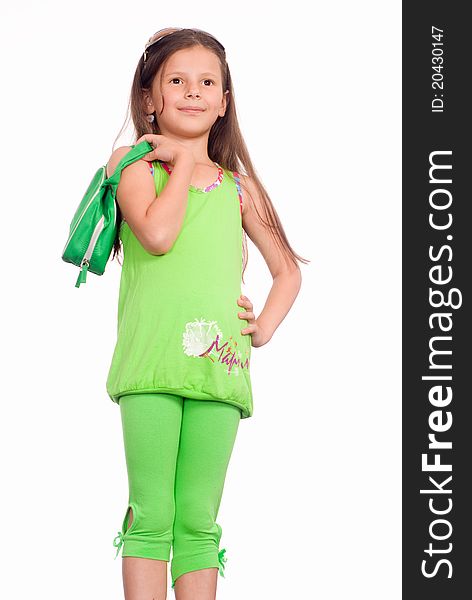 Little Girl In Green