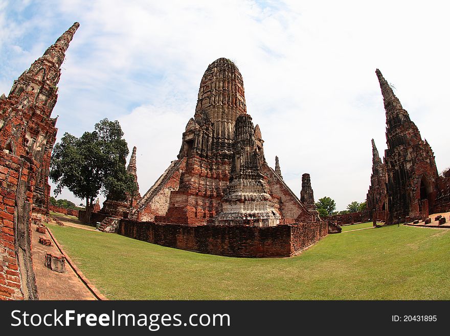 Khmer Temple In Ayutthaya