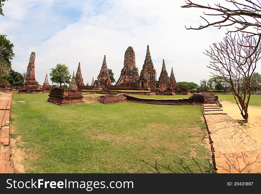 Khmer Temple In Ayutthaya