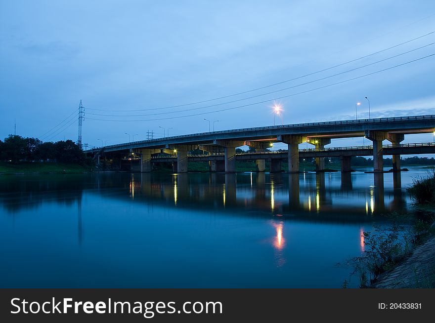 Thai River Crossing Bridge