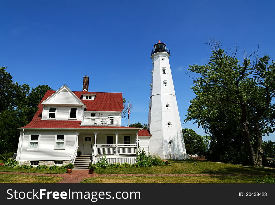 Lighthouse In Milwaukee, WI