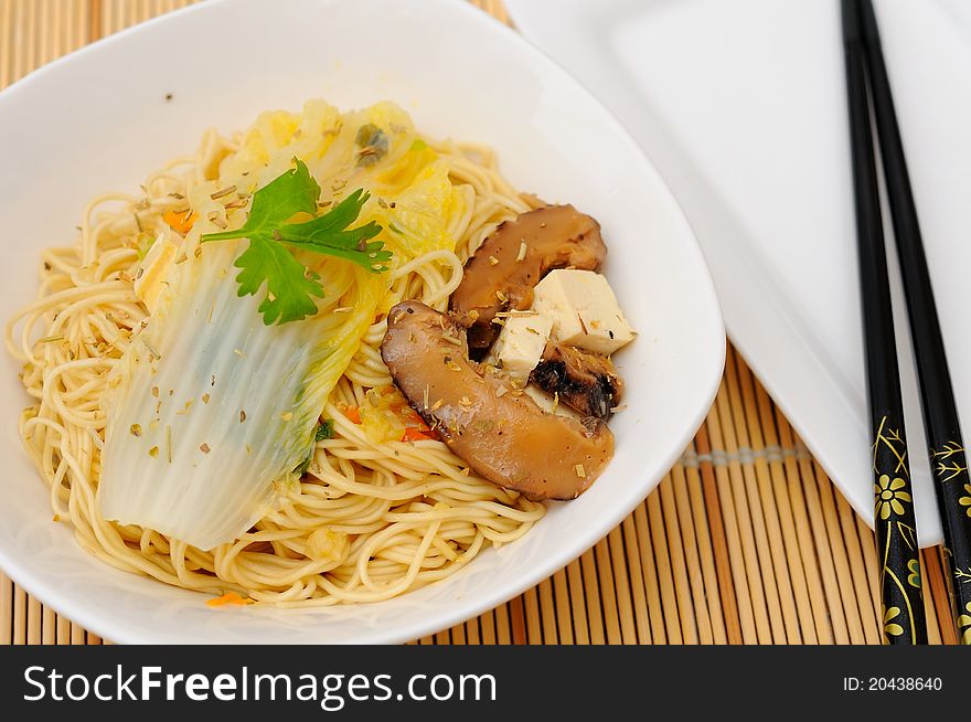 Japanesel style noodle cuisine