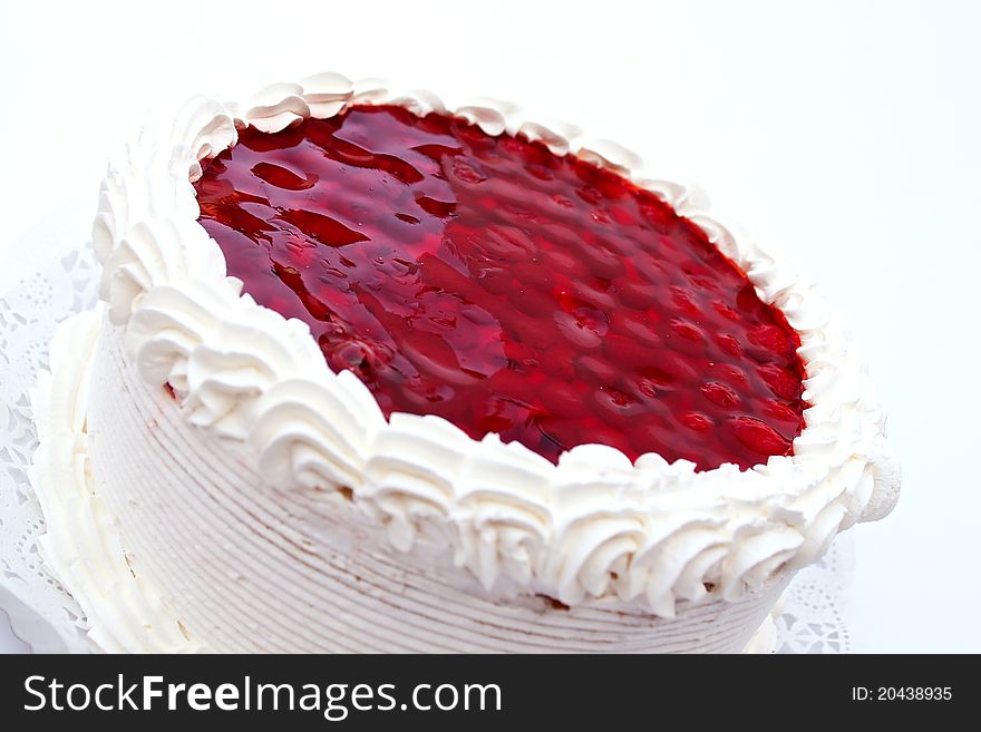 Cheesecake With Raspberry