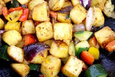 Plate Of Vegetables From The Mediterranean Stock Photo Plate Of Vegetables From The Mediterranean Stock Photo