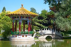 Traditional Chinese Garden Royalty Free Stock Photography Traditional Chinese Garden Royalty Free Stock Photography