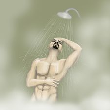 Shower Royalty Free Stock Images Shower Royalty Free Stock Images