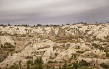 Goreme Cappadocia Panorama Under Clouds Stock Photos Goreme Cappadocia Panorama Under Clouds Stock Photos