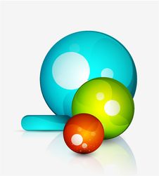 Glass Sphere Vector Abstract Background Royalty Free Stock Photos Glass Sphere Vector Abstract Background Royalty Free Stock Photos