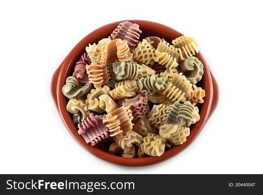 Italian pasta cooking in kitchen