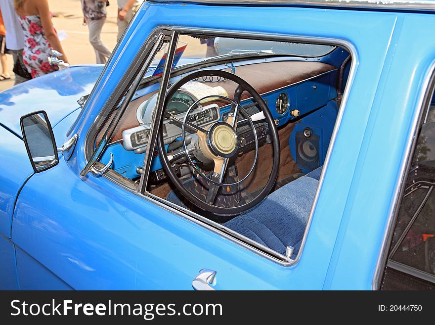 Retro car at a festival of old cars