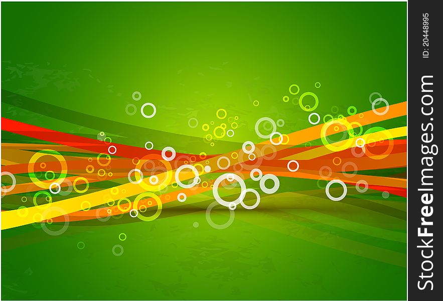 Abstract Lines. Vector Background