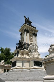 Monument In Madrid Royalty Free Stock Images Monument In Madrid Royalty Free Stock Images