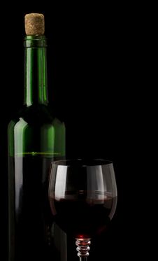 Glass Of Red Wine Isolated On Black Royalty Free Stock Image Glass Of Red Wine Isolated On Black Royalty Free Stock Image