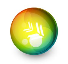 Abstract Sphere Button Royalty Free Stock Photos Abstract Sphere Button Royalty Free Stock Photos