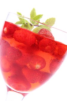 Strawberry Jelly Royalty Free Stock Photos Strawberry Jelly Royalty Free Stock Photos