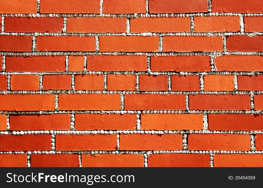 Brick wall .Exterior background texture