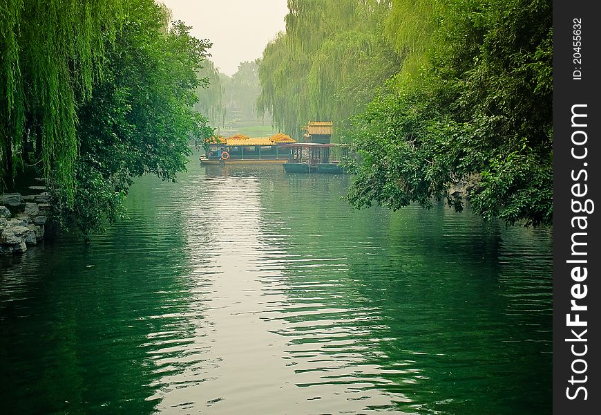 Summer Palace In Beijing, China