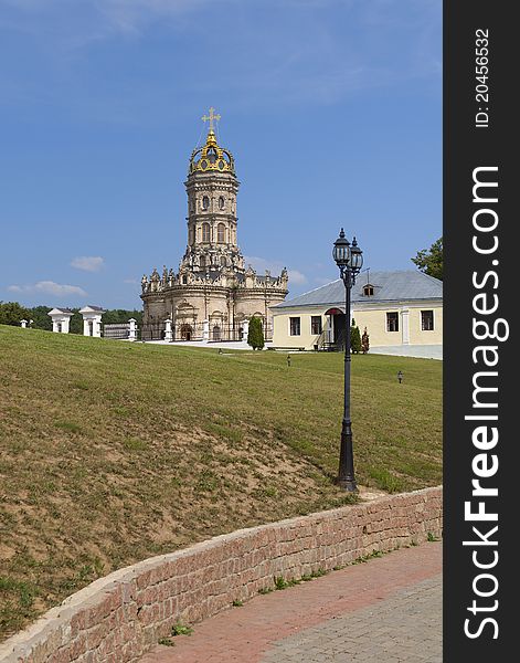 Blessed Virgin Mary Church in Dubrovitsy. Russia