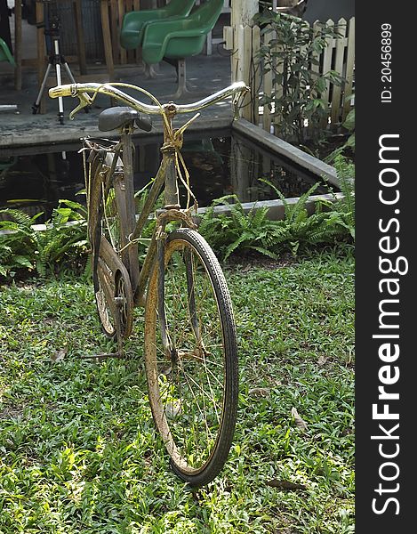 Vintage Bike Park Garden