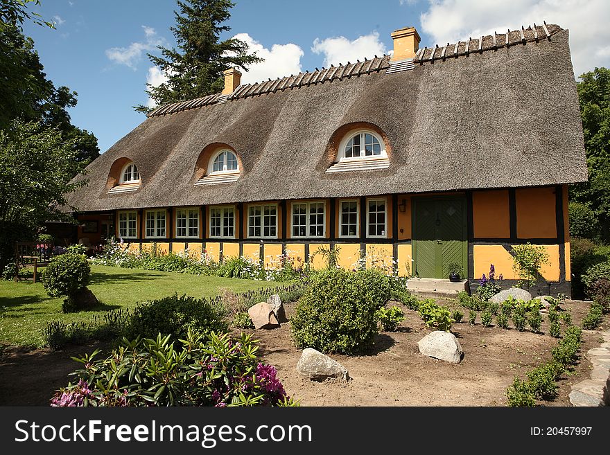 Farmhouse in a little village called Troense in Denmark