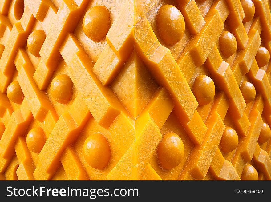 Wax carving texture or background