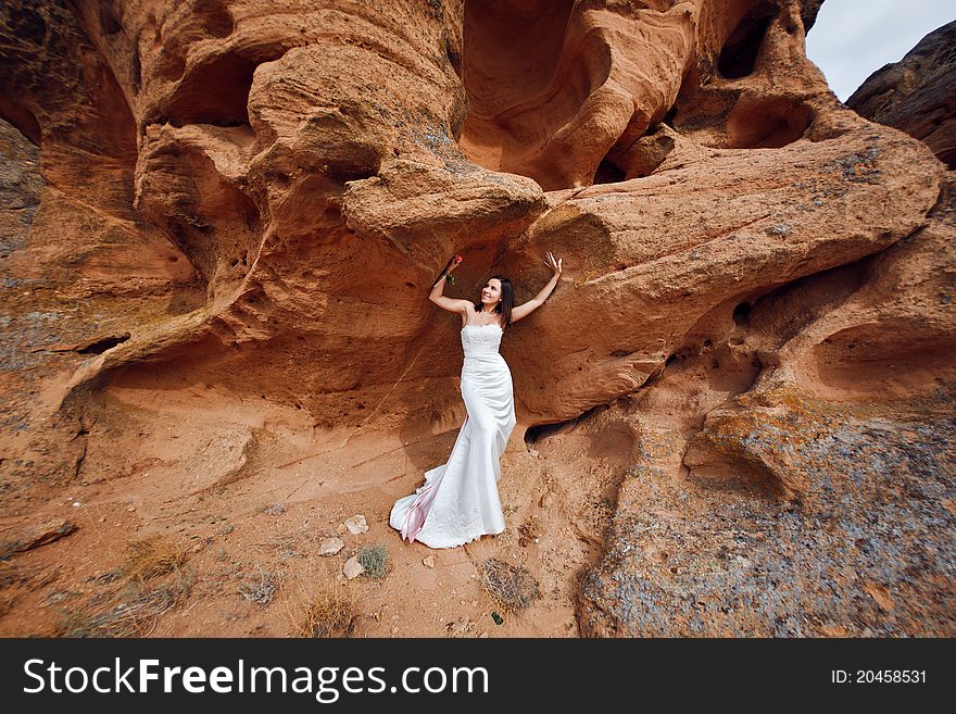 A bride on the mountain. A bride on the mountain