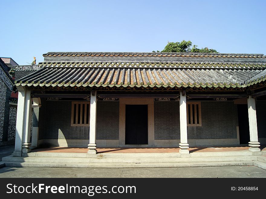 The old house, in China's shenzhen. The old house quiet, give us with infinite daydream.