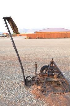 Wheat/stalk Cutter Royalty Free Stock Photos Wheat/stalk Cutter Royalty Free Stock Photos