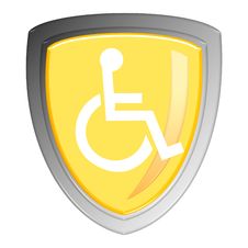 Disabled Sign Royalty Free Stock Photos Disabled Sign Royalty Free Stock Photos