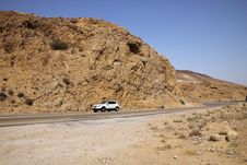 Desert Mountain - Israel, Dead Sea Road Royalty Free Stock Images Desert Mountain - Israel, Dead Sea Road Royalty Free Stock Images