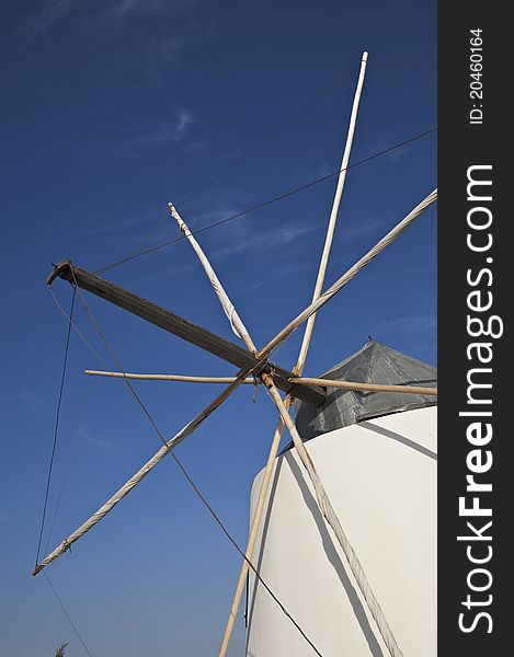 Old windmill in Castro Marim, Algarve, Porugal