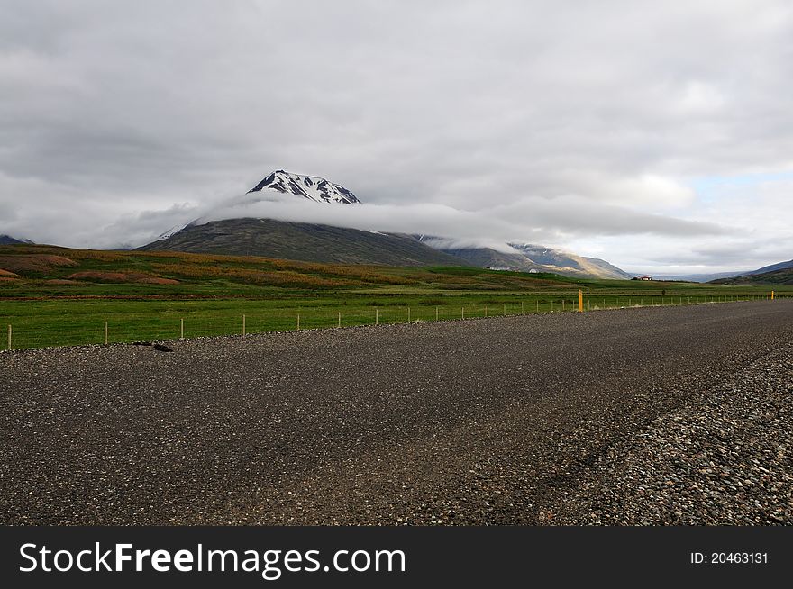 Landscape on Iceland in Europe