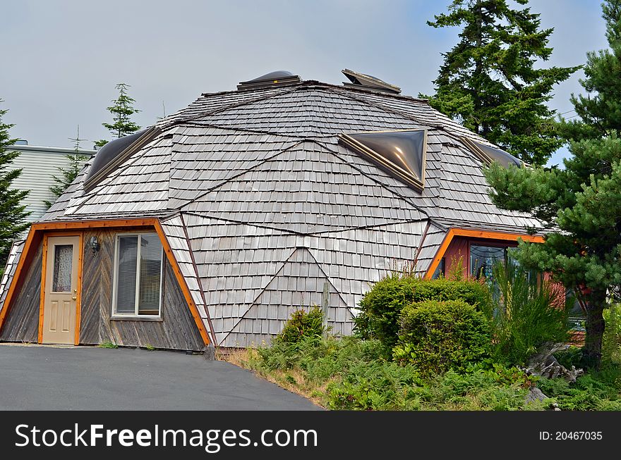 Dome building in Florence, OR. Dome building in Florence, OR